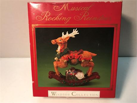 Windsor Collection Rocking Reindeer Musical