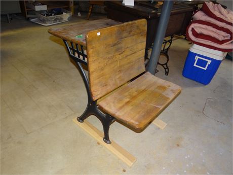 Vintage School Desk