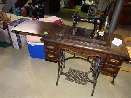 Treadle Sewing Machine.