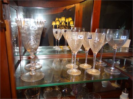 Stemware.