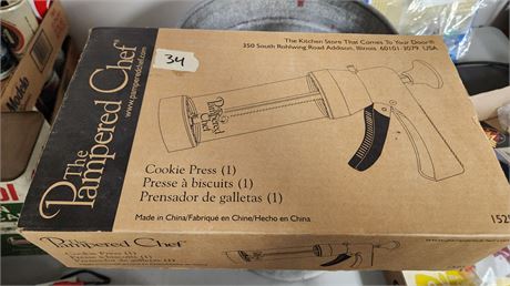 Pampered Chef Cookie Press