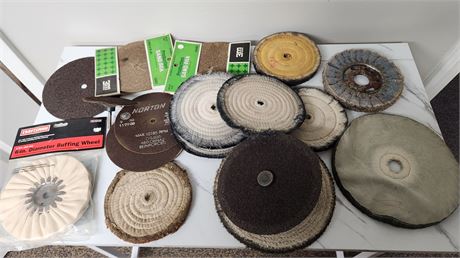 Lot Of Buffing Wheels