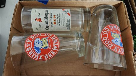 3 Beer Glasses