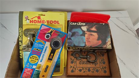 Car Clip Board & Lamp & Cutter