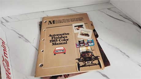 1981 Sherwin Williams Automotive Paint Book