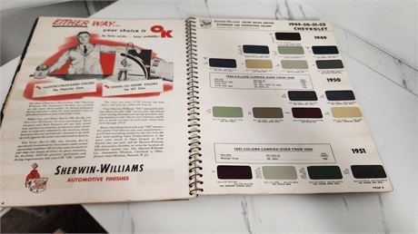 Sherwin Williams & Martin Senour Paint Books
