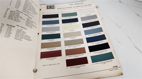 1966 Rinshed-Mason Color Specs