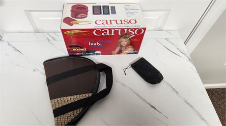 Gun Case & Hand Warmer & Caruso Hair system