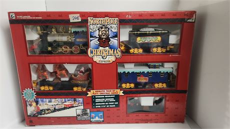 North Pole Christmas Express Train Set