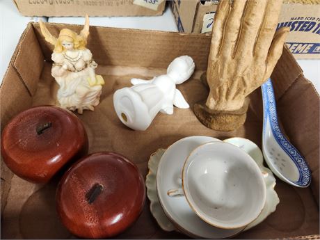Misc. Religious items, tea cup
