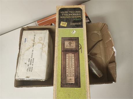 Clamps and Thermometer