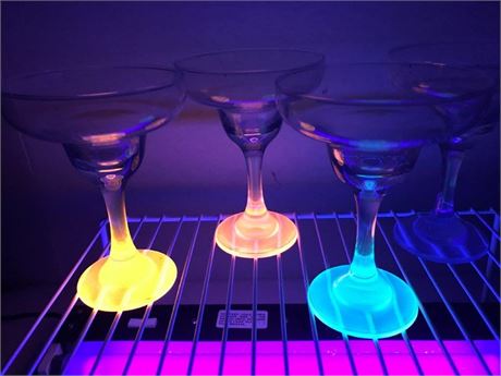 4 Margarita Glasses