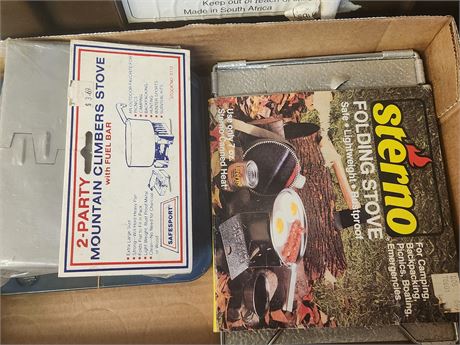 2 Portable Stoves