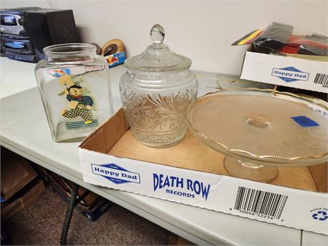 Lot Of Glassware