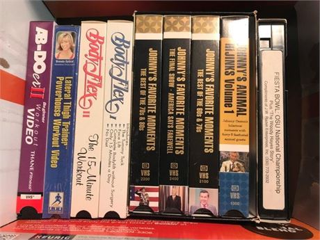 VHS's