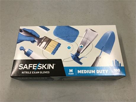 (Resale) Box of SafeSkin M Gloves (#1)
