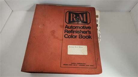 Automotive Refinisher's Color Book