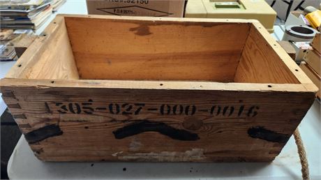 Vintage Wood Crate