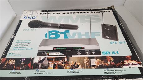 Wireless Microphone System. NOT COMPLETE