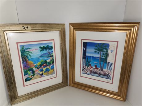 2 Framed Pictures