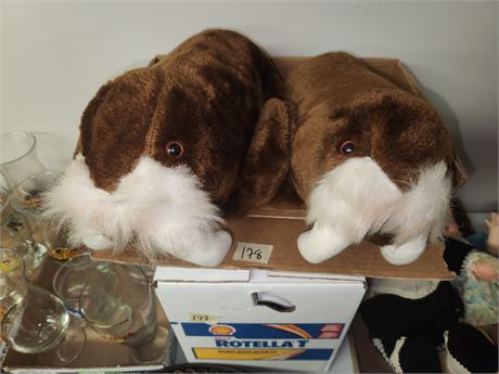 2 Walrus stuffed animals from Sea World