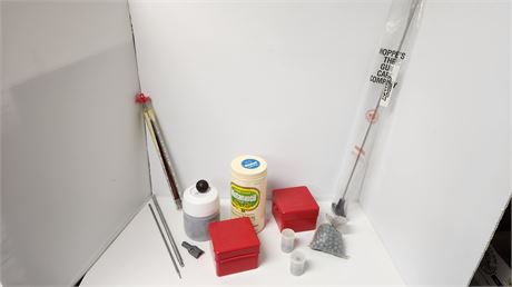 Lot Of Ammo & Gun Cleaning Rod