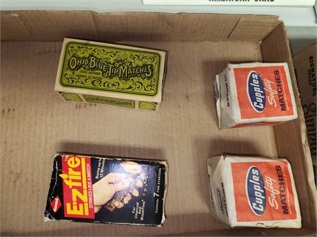 Lot Of Matches & EZ Fire Starters