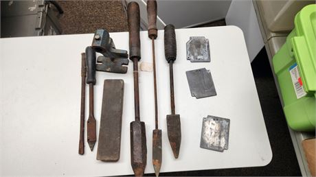 Lot Of Vintage Soldering Irons & Miscellaneous Items
