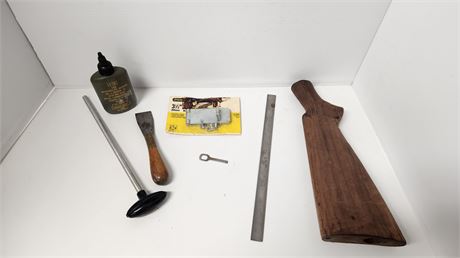 Weapons Oil & Rifle Stock & Miscellaneous Items