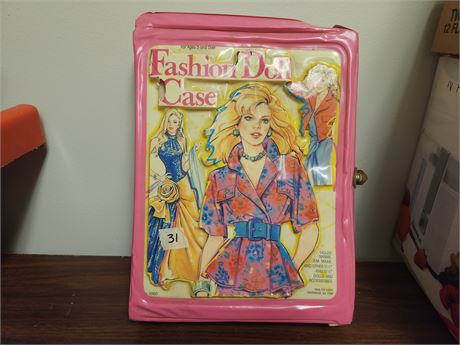 Vintage Fashion Doll Carrying Case