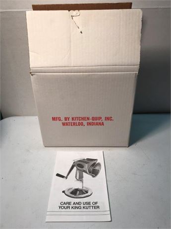 King Kutter Meat Grinder
