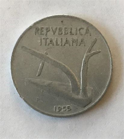 1955 Italy 10 Lire