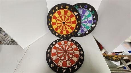 Lot Of 3 Dart Boards