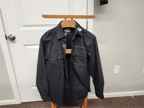 Harley Davidson Button Shirt Size Medium