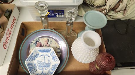 Lot Of Glassware