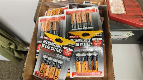 Lot Of 15 Rechargeable Batteries