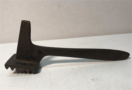 Antique Cast Iron Square Meat Tenderizer