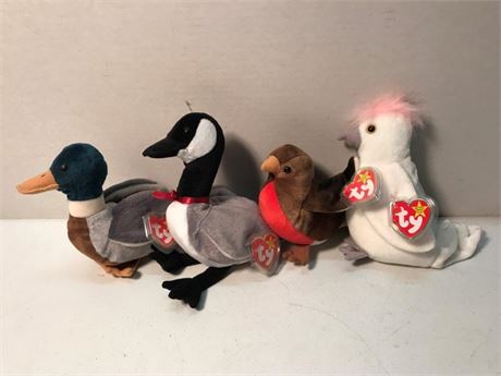 4 Bird Ty Babies
