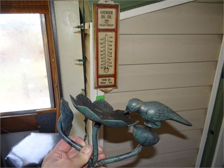 Vintage Thermometer plus.