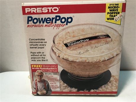 Presto PowerPop Microwave Multi-popper