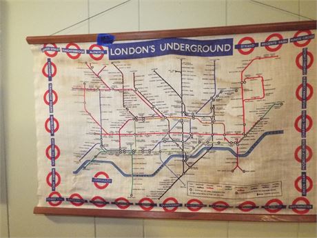 London's Underground Wall Decor