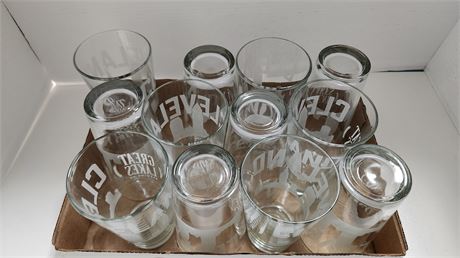 12 Cleveland Great Lakes Brewery Glasses