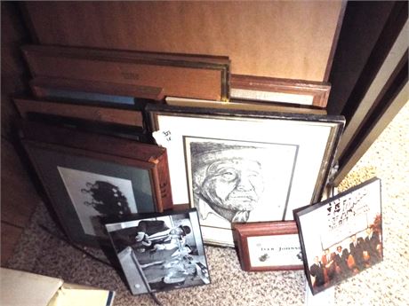 Wall Decor, Native American Prints, Vintage Photos, Gold owl,
