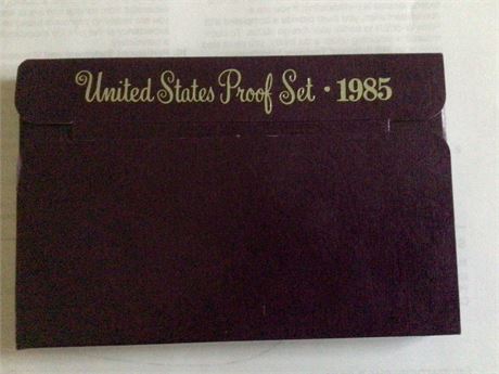 1985 United States Mint Proof Set