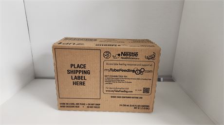Box Of Isosource 1.5 Cal Complete Nutrition Unflavored Formula