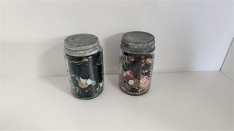 Jars Full Of Buttons