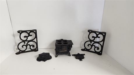 Lot Of Cast Iron Items