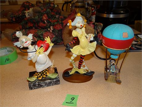 Clown Figurines
