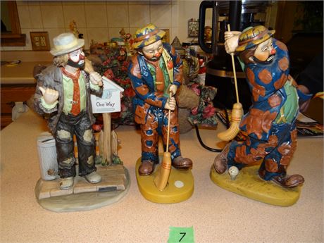 Clown Figurines