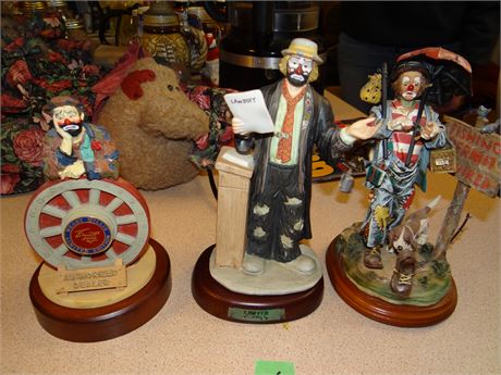 Clown Figurines